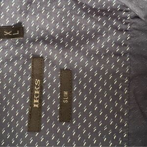 Ikks Navy Blue Casual Button Down Shirt